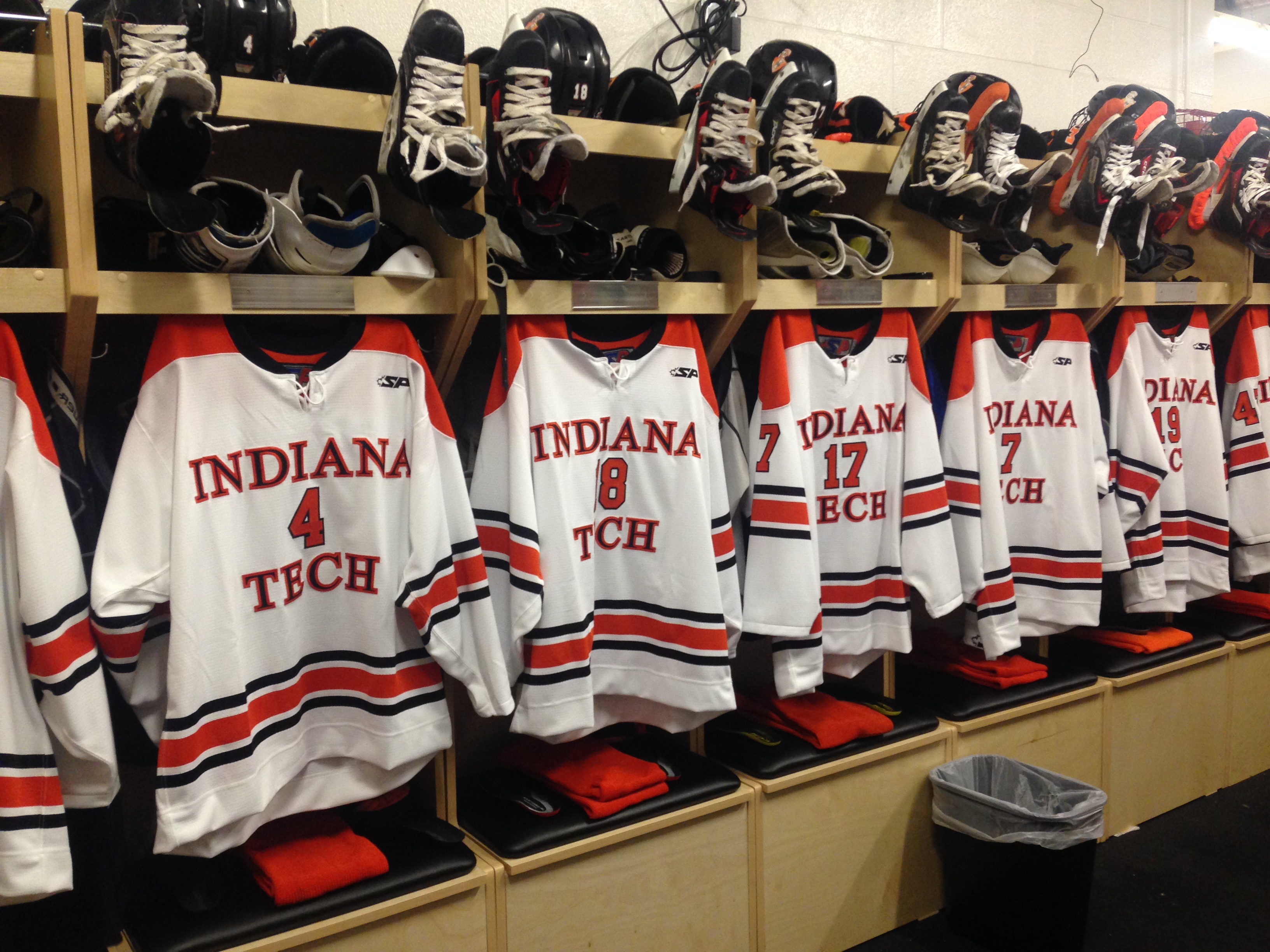 Athletic locker installation Indiana